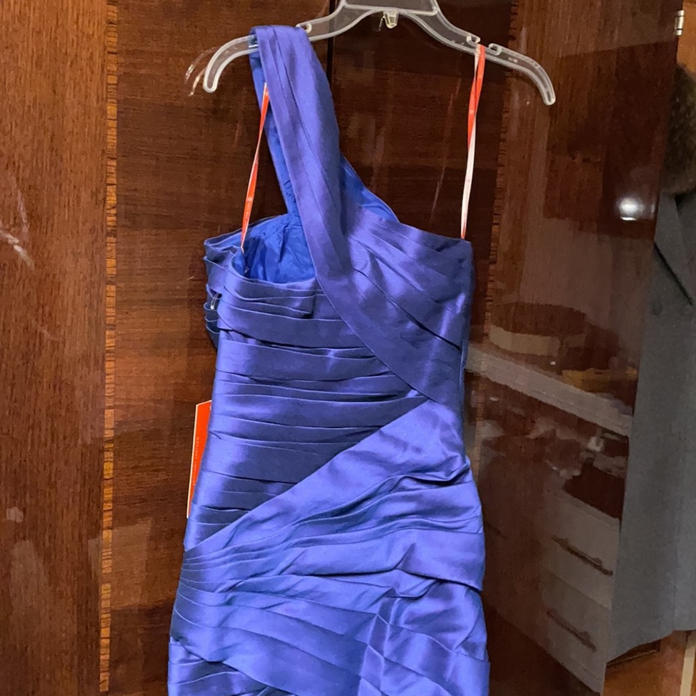 One Shoulder Rouched Dress - Picture 12 of 17